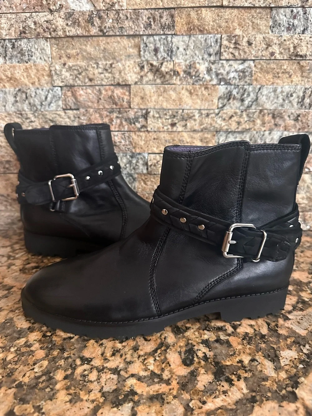 Robert Zur Nicolle Buckle Strap Bootie